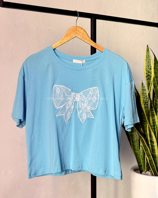 Camiseta Oversize con lazo