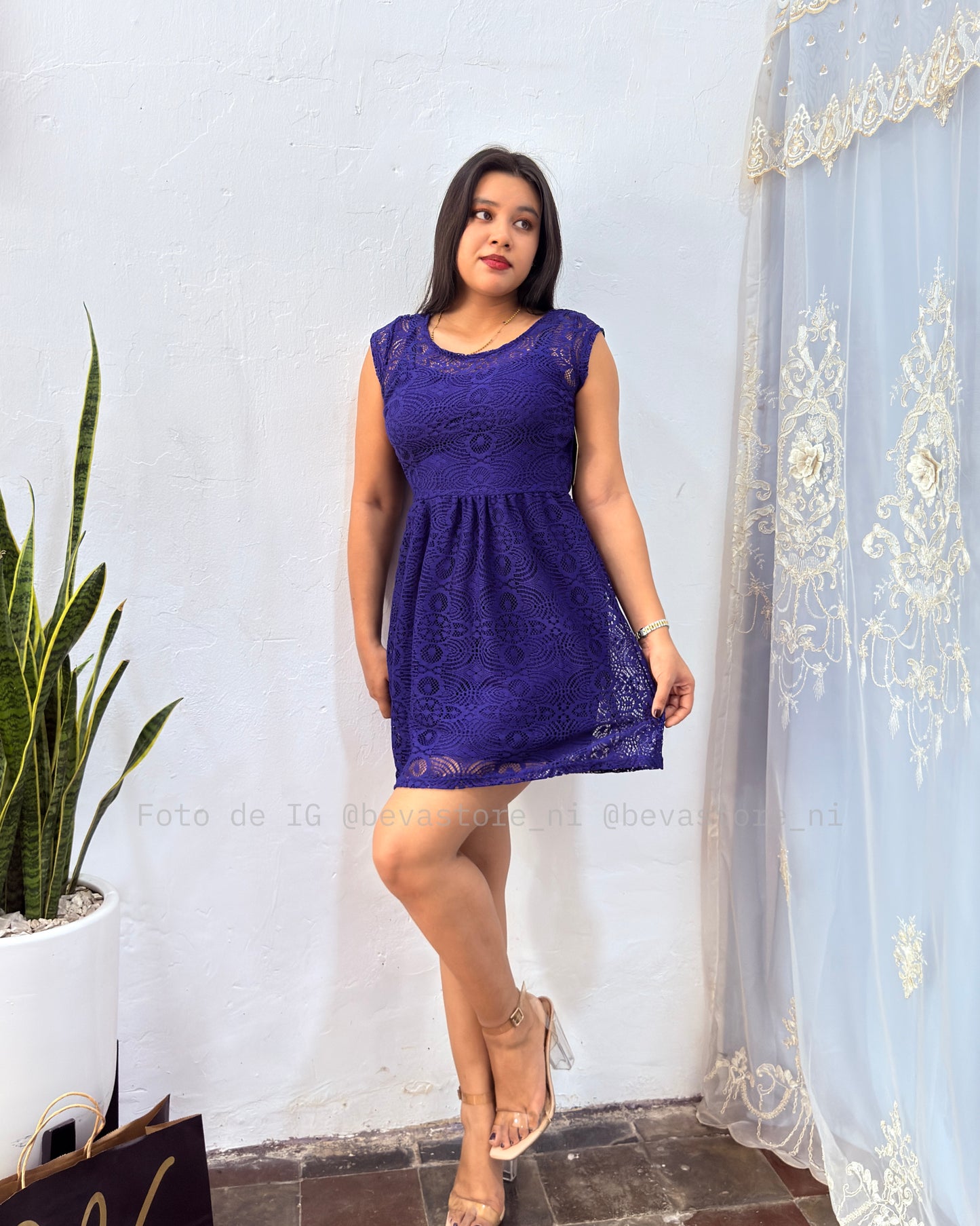 Vestido Luisa azul