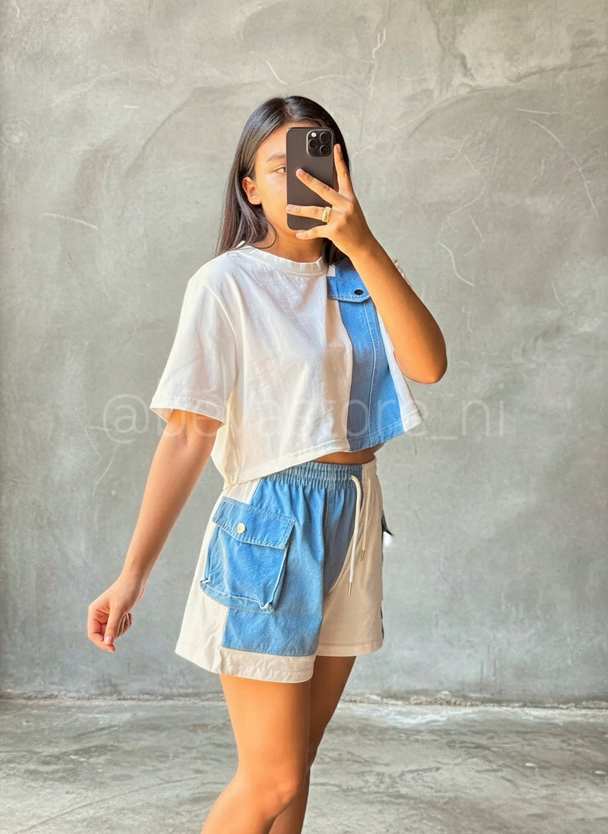 Conjunto Martha azul