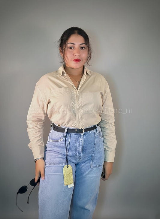 Camisa manga larga oversize