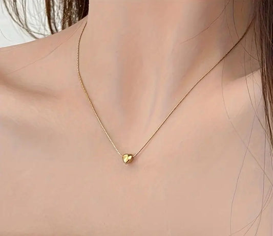 Cadena con dije de corazón