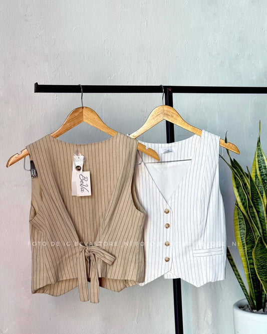 Chaleco Lidia beige