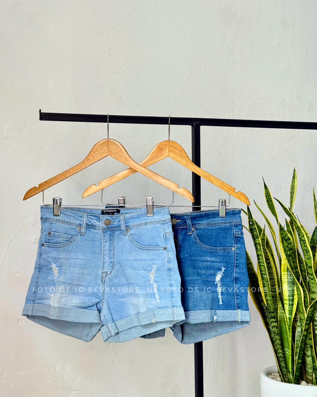 Short jeans Raquel celeste
