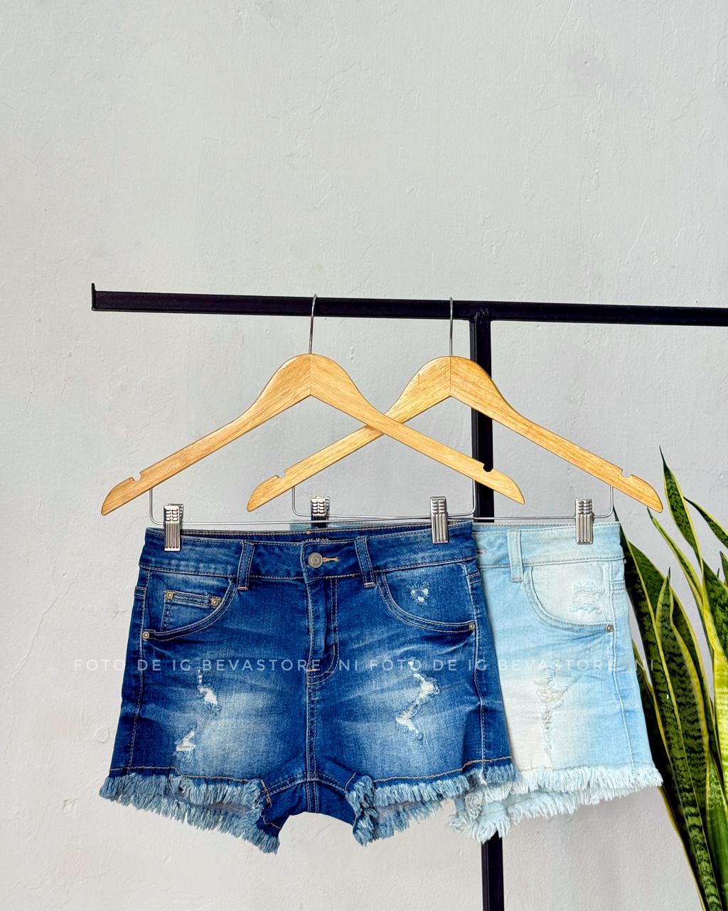 Short jeans Mariely azul
