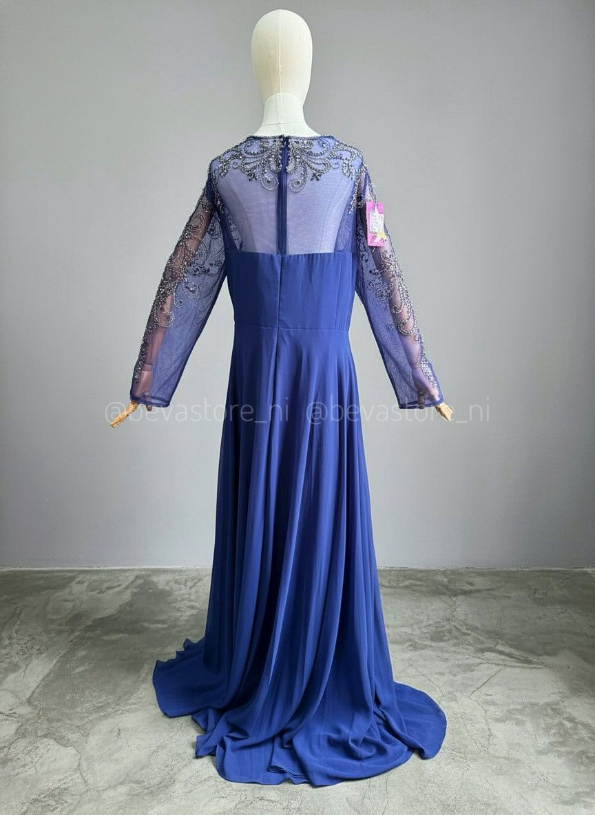 Vestido azul Abby Paris