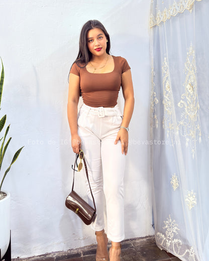 Pantalón Doris blanco