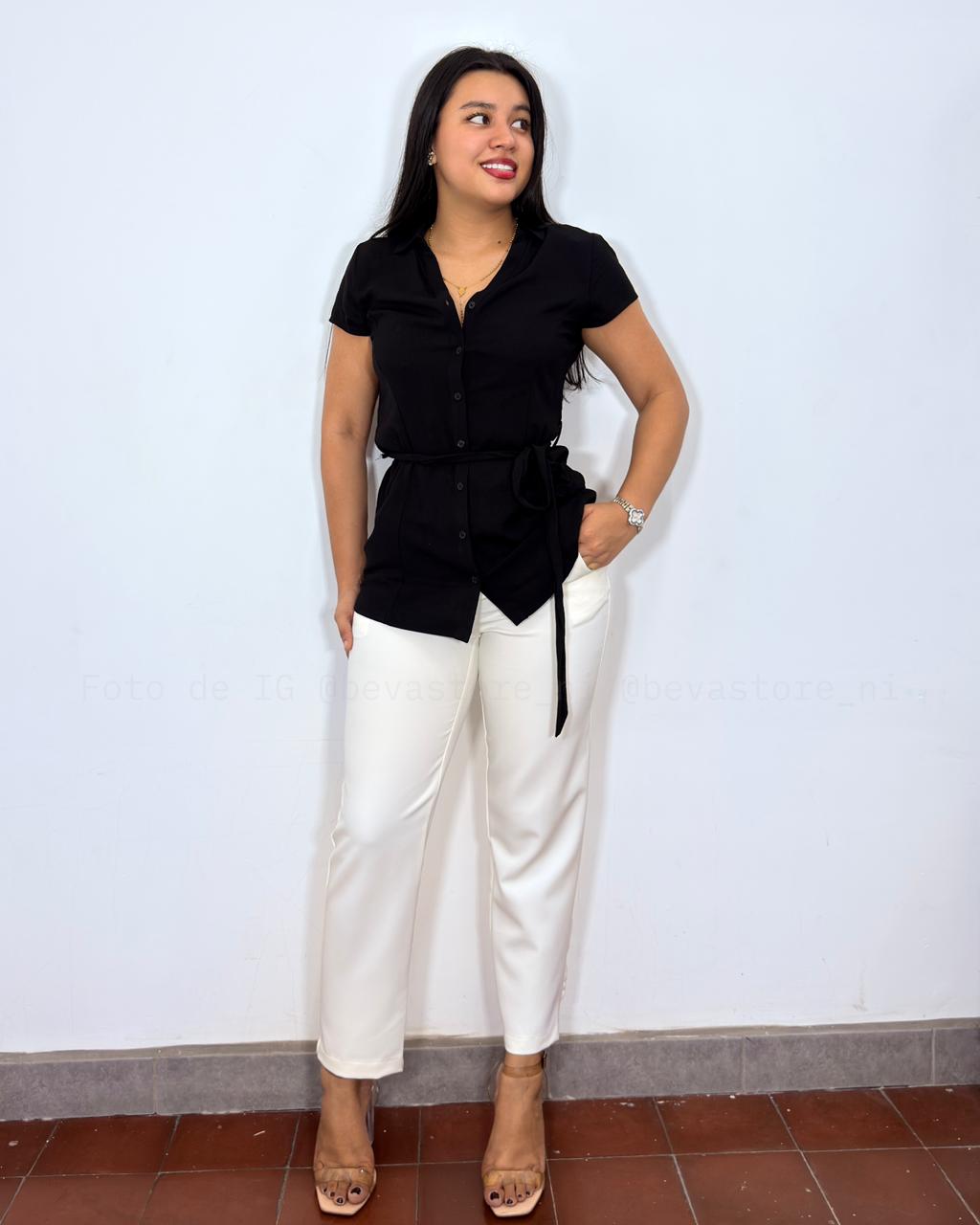 Pantalón Elizabeth blanco