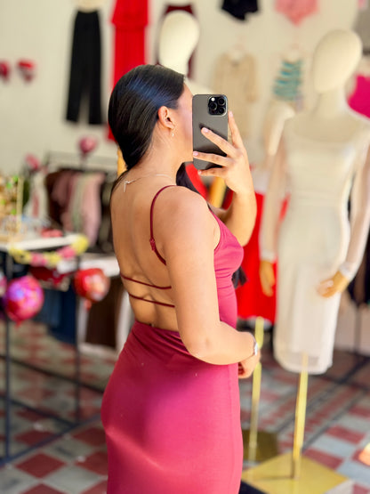 Vestido Stefany rojo