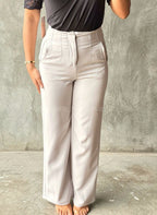 Pantalón de vestir  de pinzas