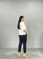 Pantalón de vestir con faja