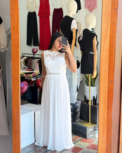 Vestido Anastacia blanco