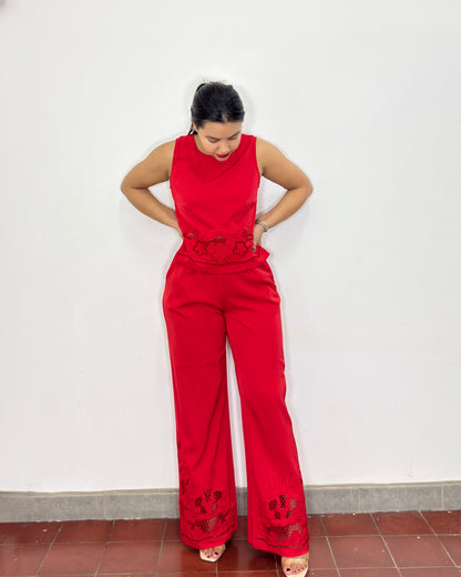 Conjunto Pamela rojo