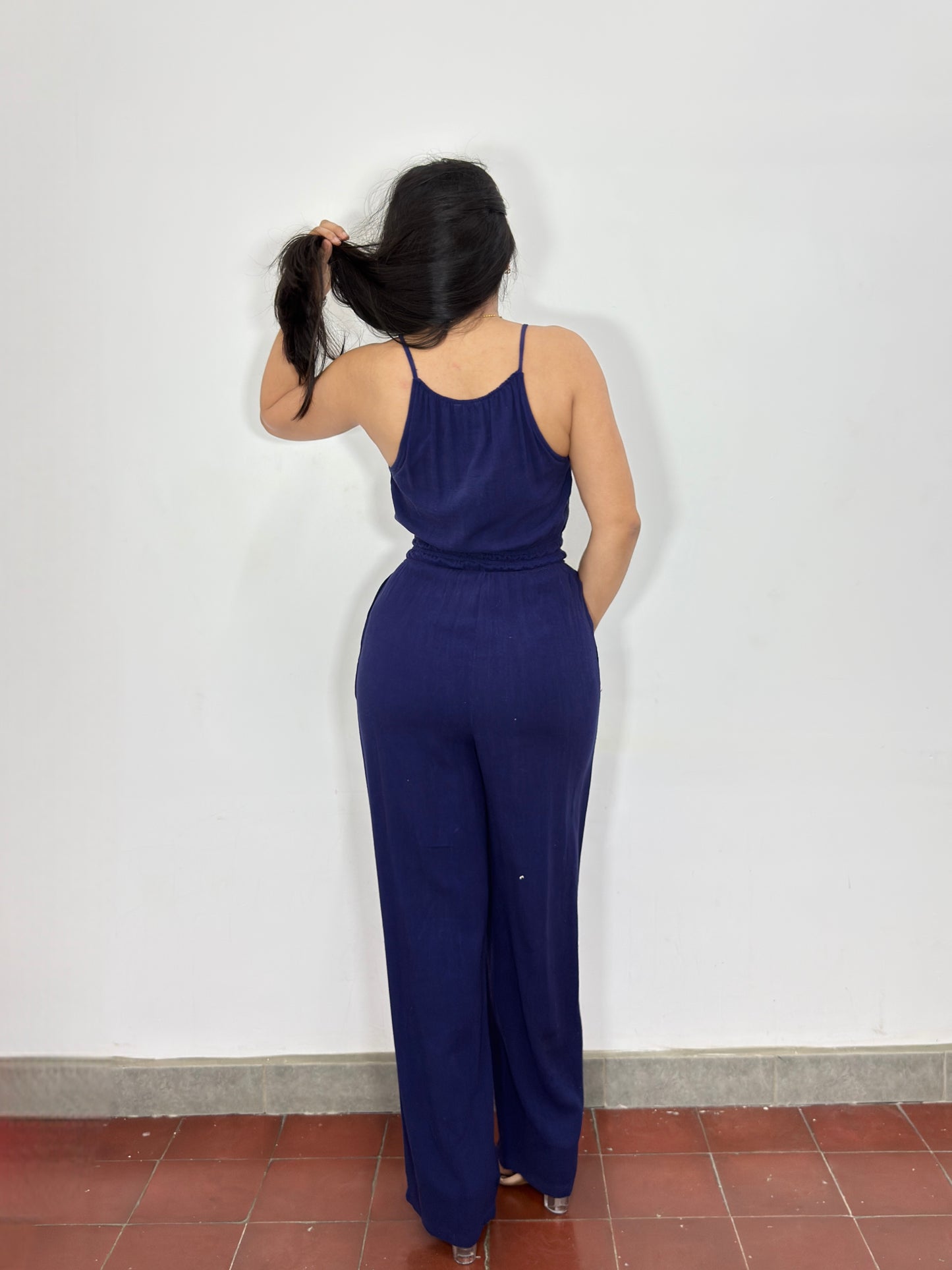 Enterizo Diana azul