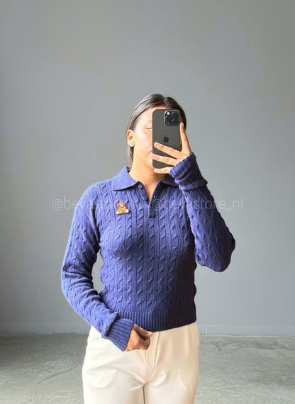 Abrigo Kassandra azul navy