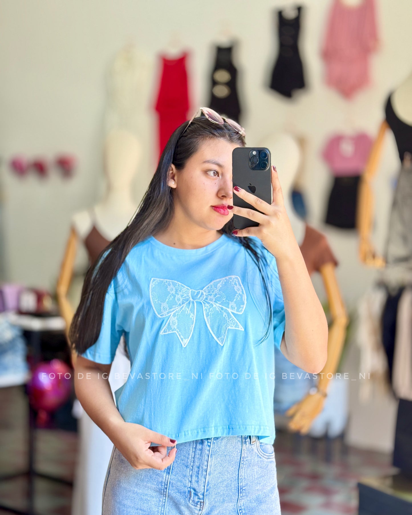 Camiseta Oversize con lazo