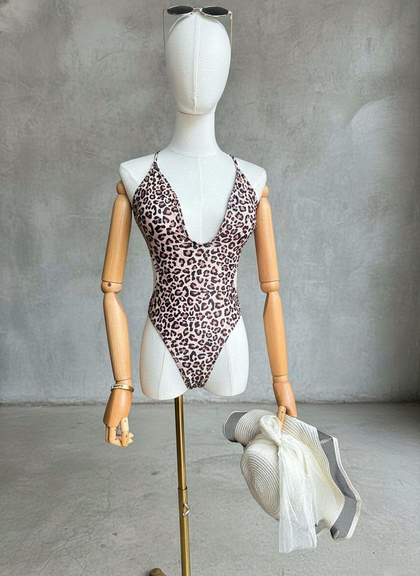 Traje de baño con estampado