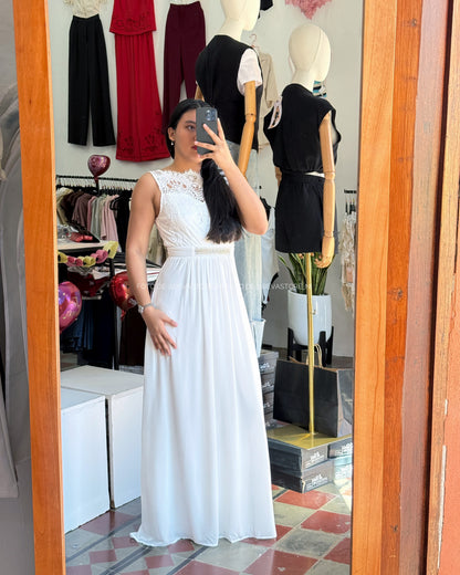 Vestido Anastacia blanco