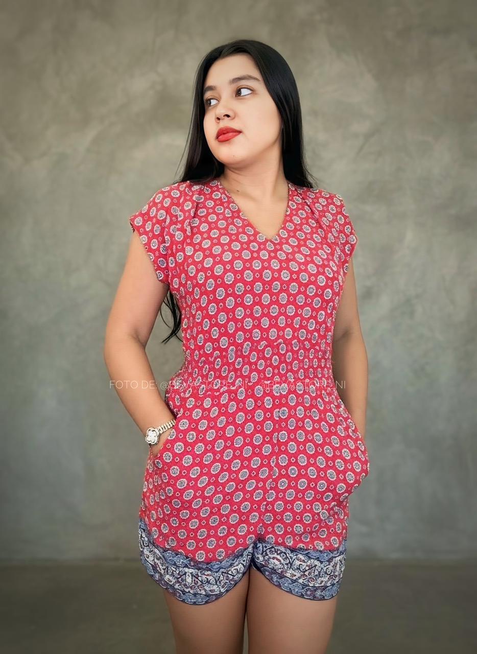 Monito rojo de estampado