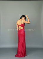Vestido rojo Abby Paris