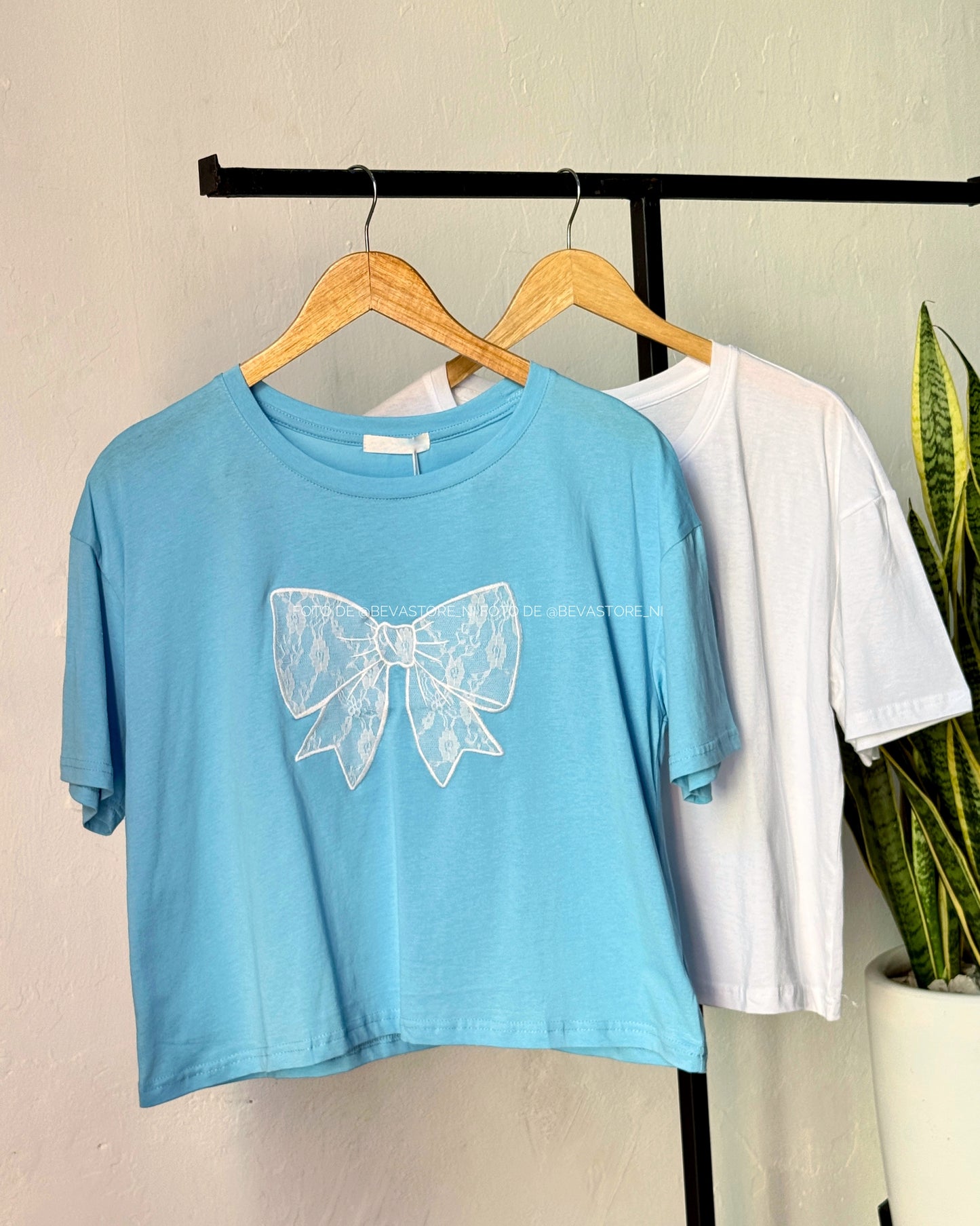 Camiseta Oversize con lazo