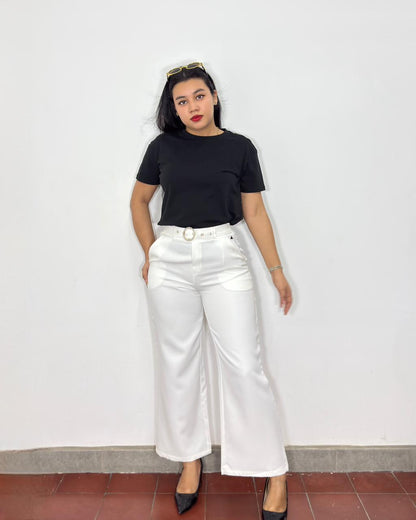 Pantalón Grecia blanco