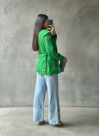 Blazer con cinturón