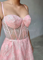 Vestido Rosa naranja Lucci Lu