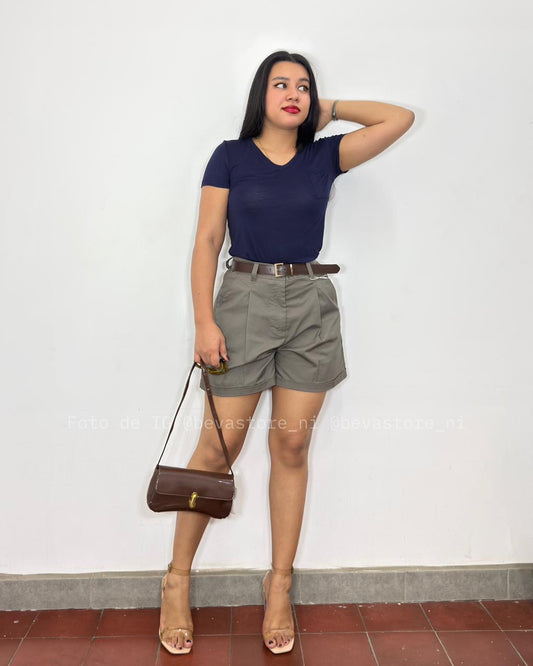 Short Angela gris