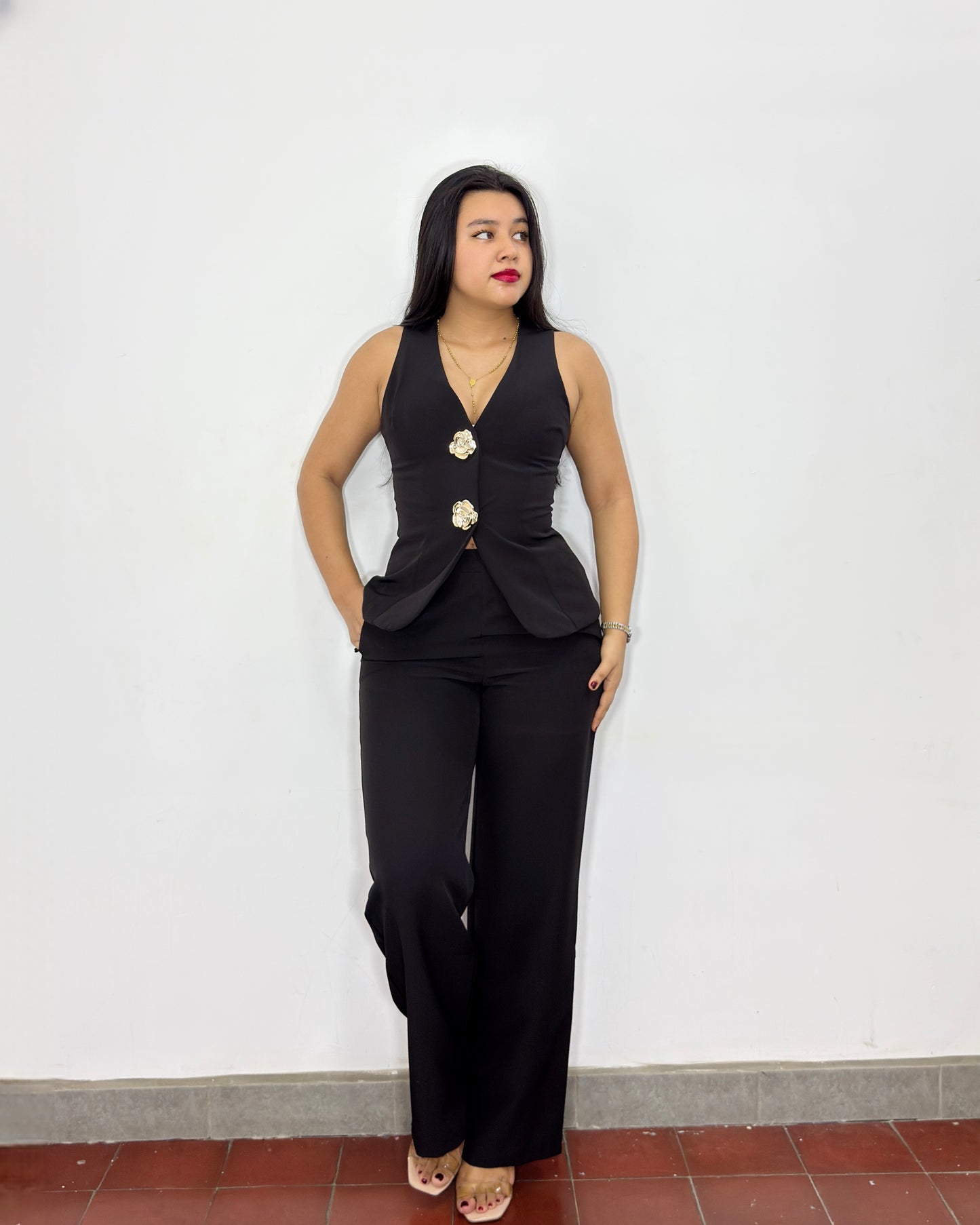 Conjunto Teresa negro