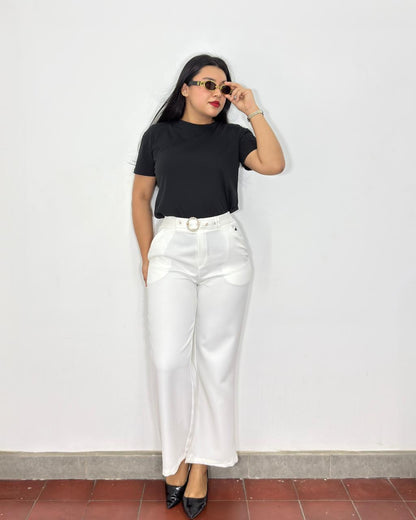 Pantalón Grecia blanco