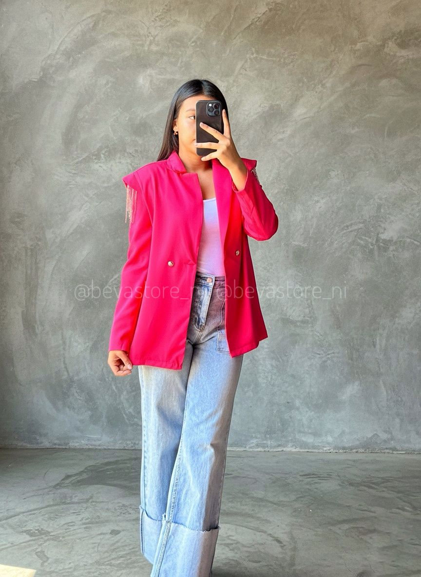 Blazer Belén rosado