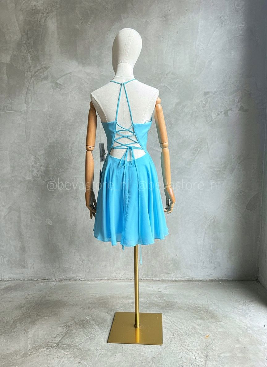 Vestido corto  Abby Paris