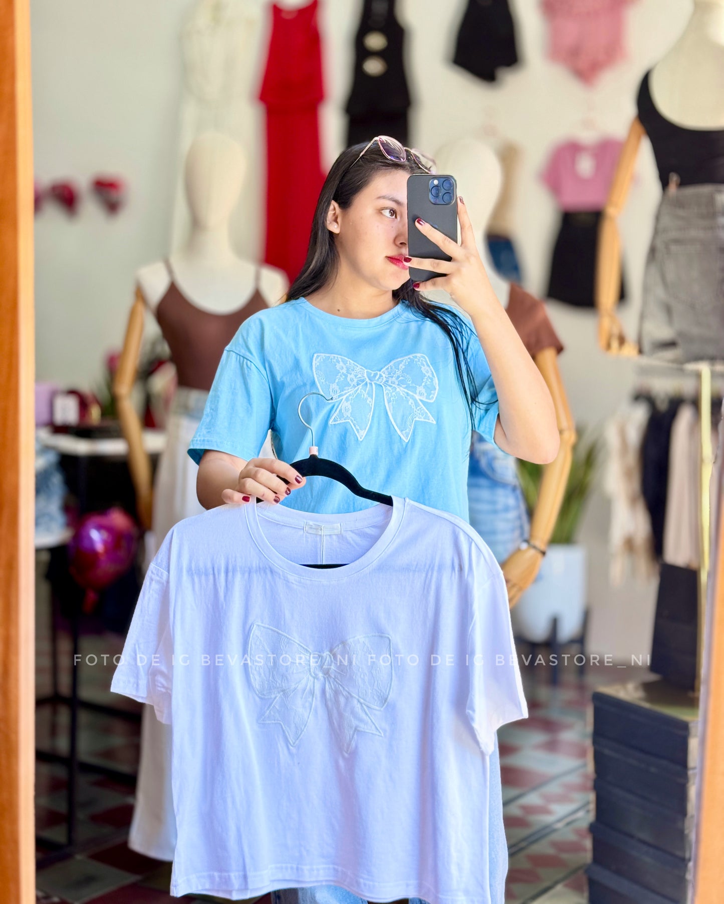 Camiseta Oversize con lazo