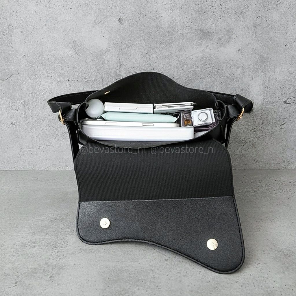 Bolso negro bandolera