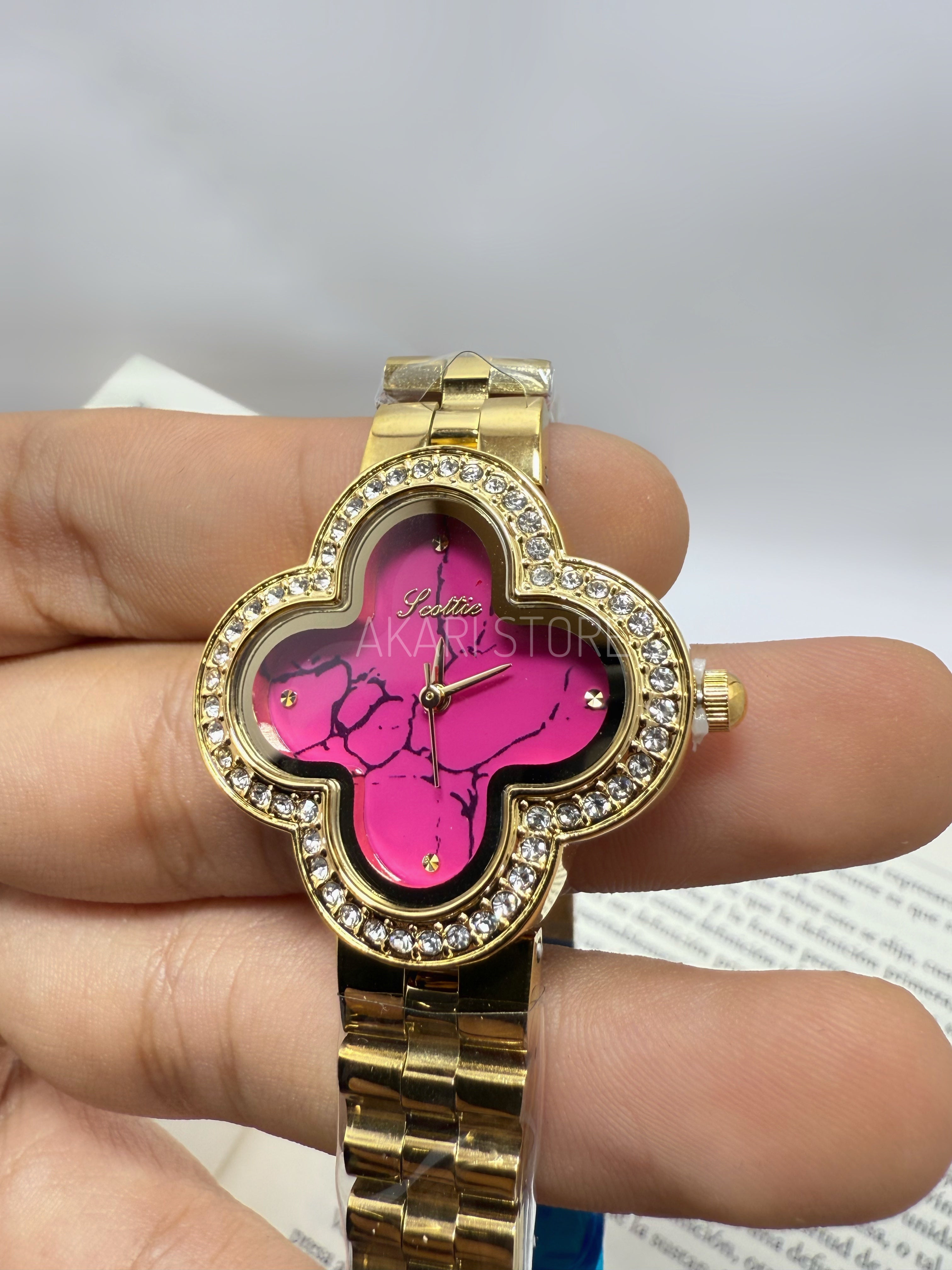Reloj de Mujer Con forma de Flor