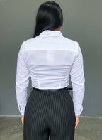 Camisa de manga larga con botones