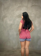 Monito rojo de estampado