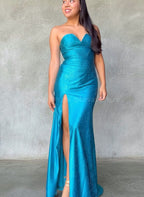 Vestido de gala sin mangas City Triangles