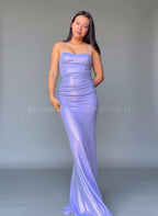 Vestido de Gala lila City Triangles