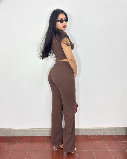 Conjunto Carolina café