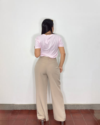 Pantalón Ximena beige