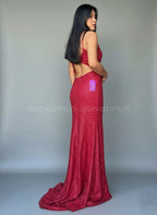 Vestido rojo Abby Paris