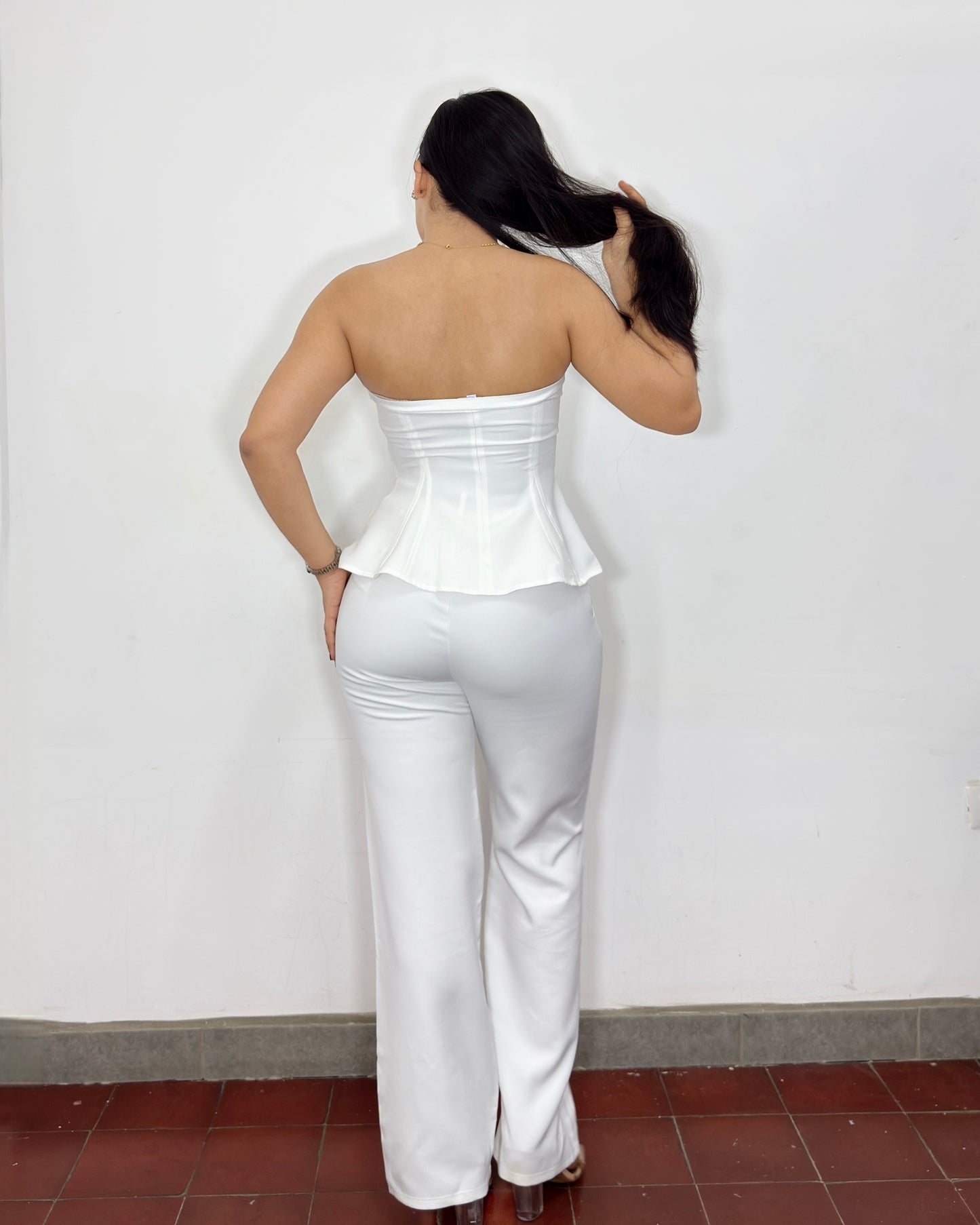 Conjunto Olivia blanco