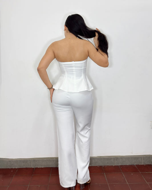 Conjunto Olivia blanco