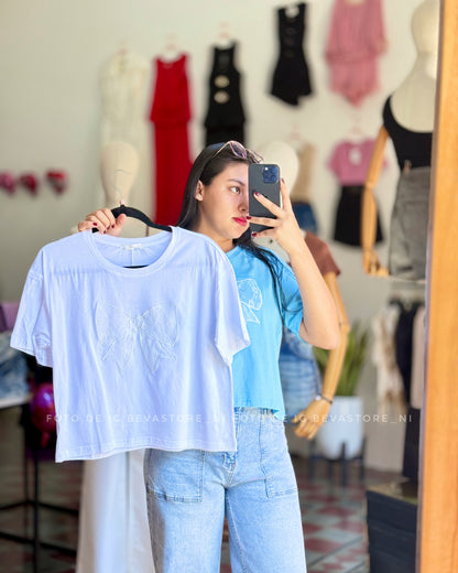 Camiseta Oversize con lazo