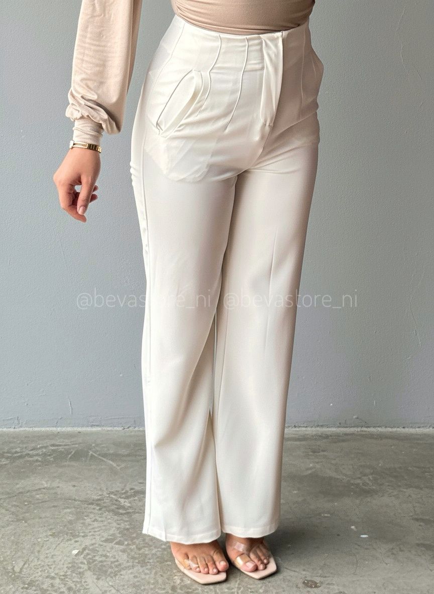 Pantalón de vestir  de pinzas