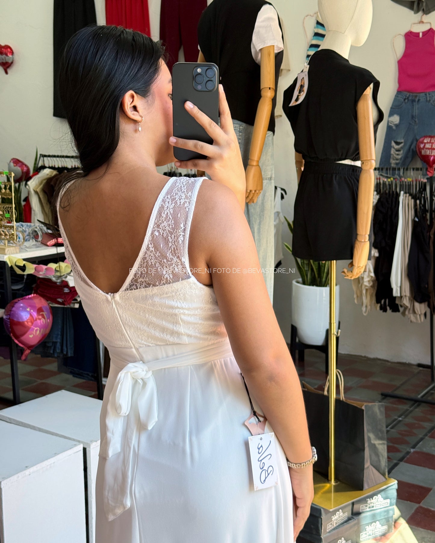 Vestido Anastacia blanco