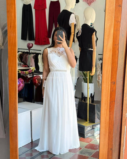 Vestido Anastacia blanco