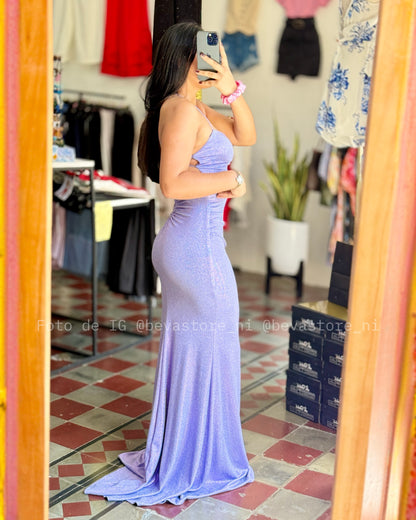 Vestido Beatriz lila