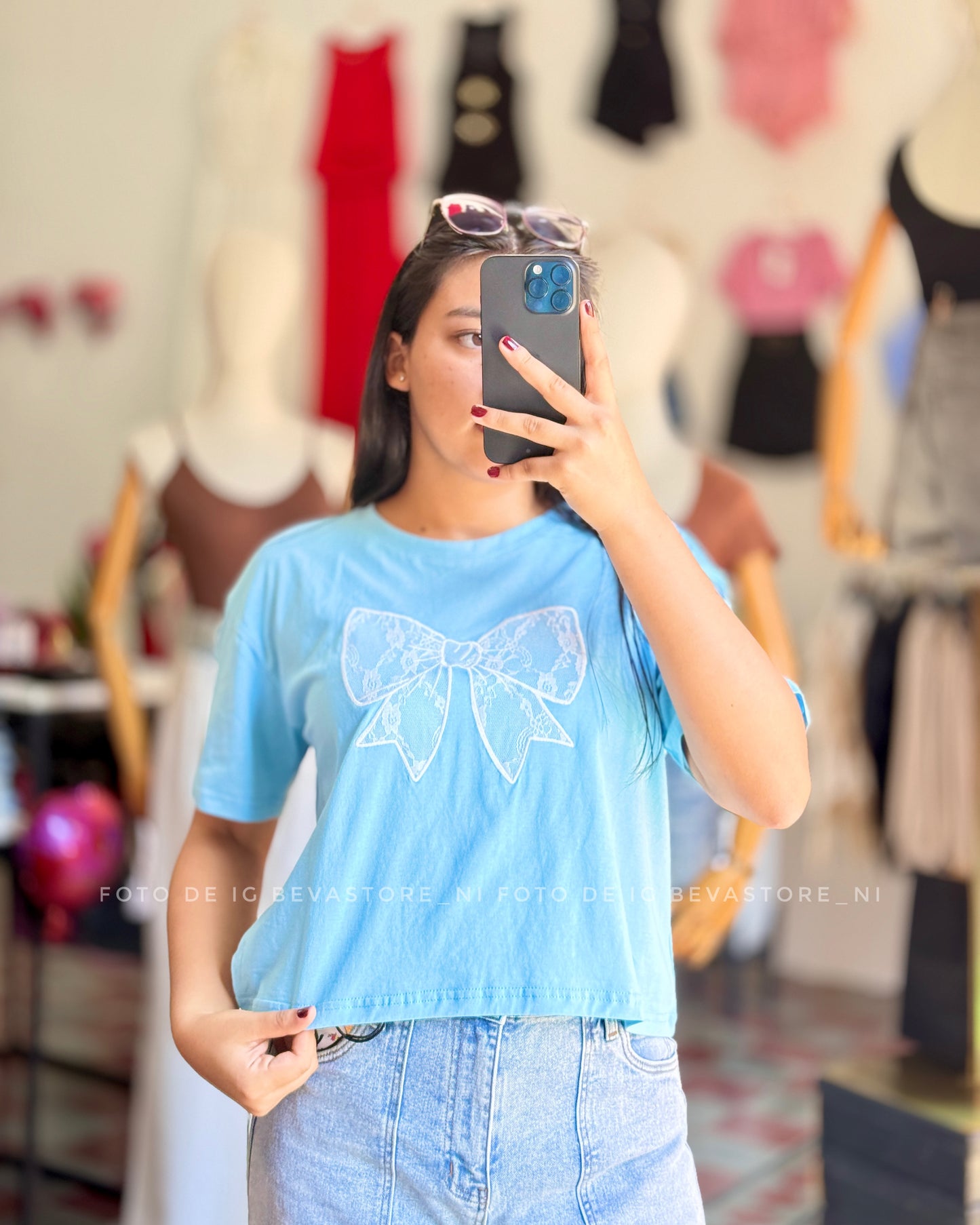 Camiseta Oversize con lazo